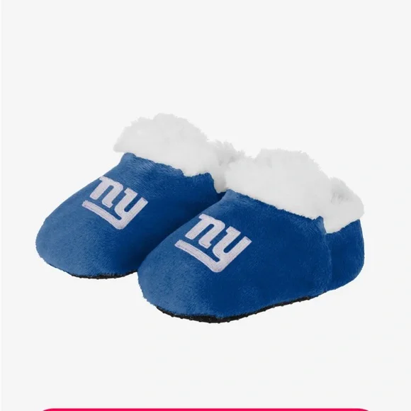 Newborn Baby N Y gaints slippers size large only $8 - Picture 3 of 8